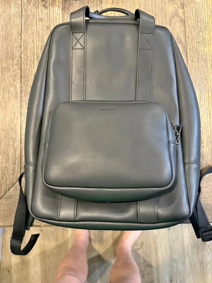 Monos backpack and folio bag