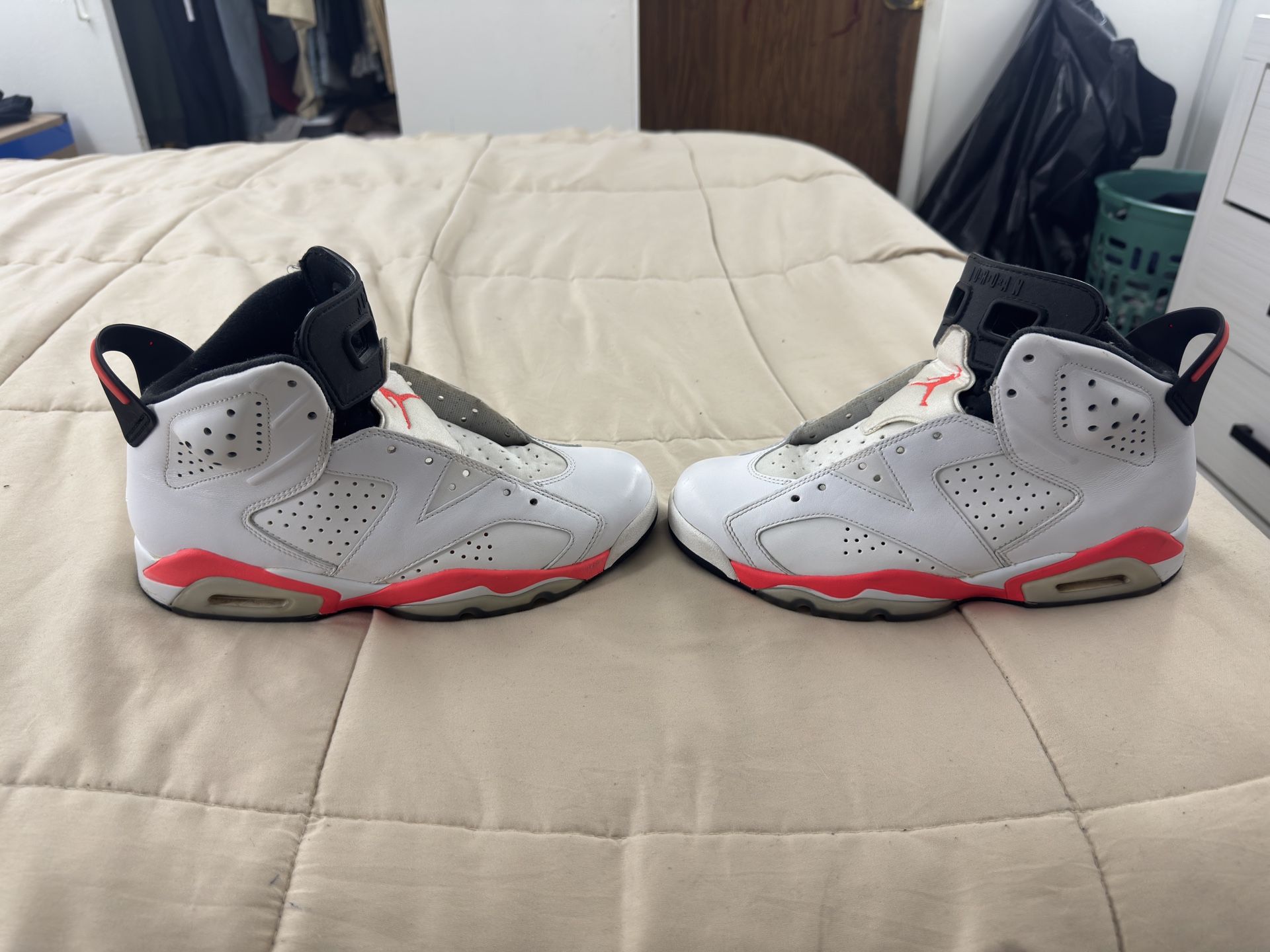Jordan 6 Retro Infrared White (2014) - photo 4