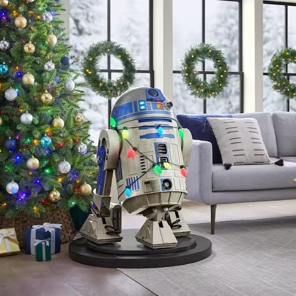 Star Wars 3.5 Ft Animated Led R2-D2 - photo 3