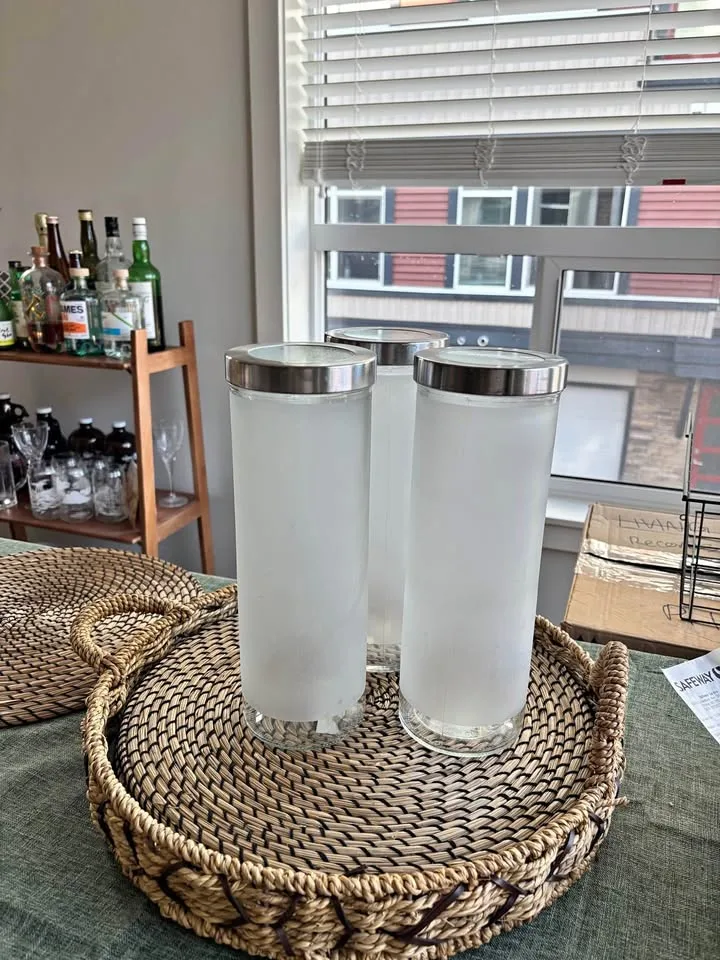 Set of 3 IKEA Pantry Jars