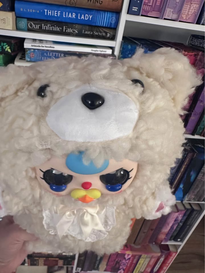 White 400% Baby Three with rare crying eyes and paci - photo 5