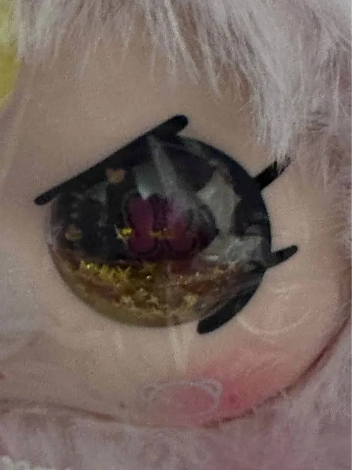 Baby Three 800% AI pink bunny with RARE crying eyes image indicator(6)