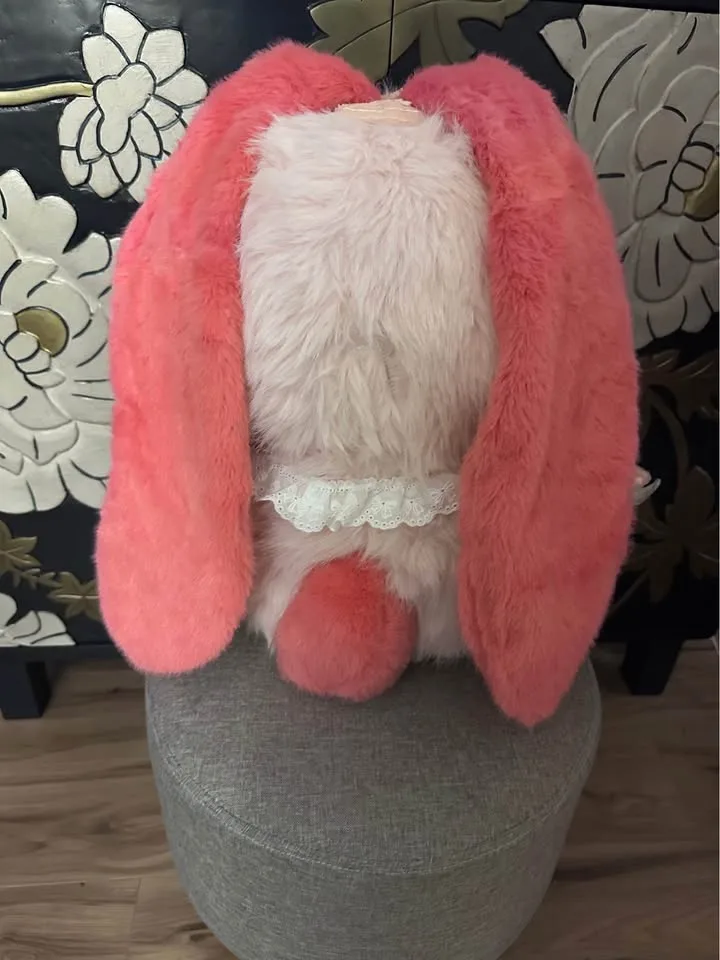 Baby Three 800% AI pink bunny with RARE crying eyes image indicator(8)