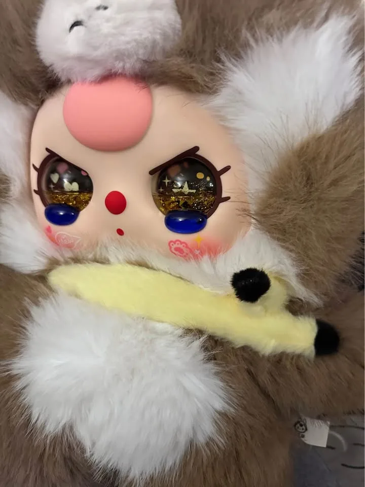 Baby Three 800% AI Monkey with RARE crying glitter eyes image indicator(2)