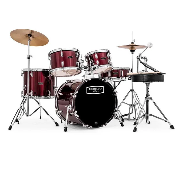 Mapex Tornado Drum Set - Burgundy