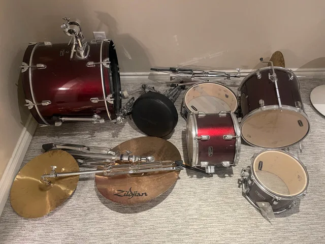 Mapex Tornado Drum Set - Burgundy image indicator(3)