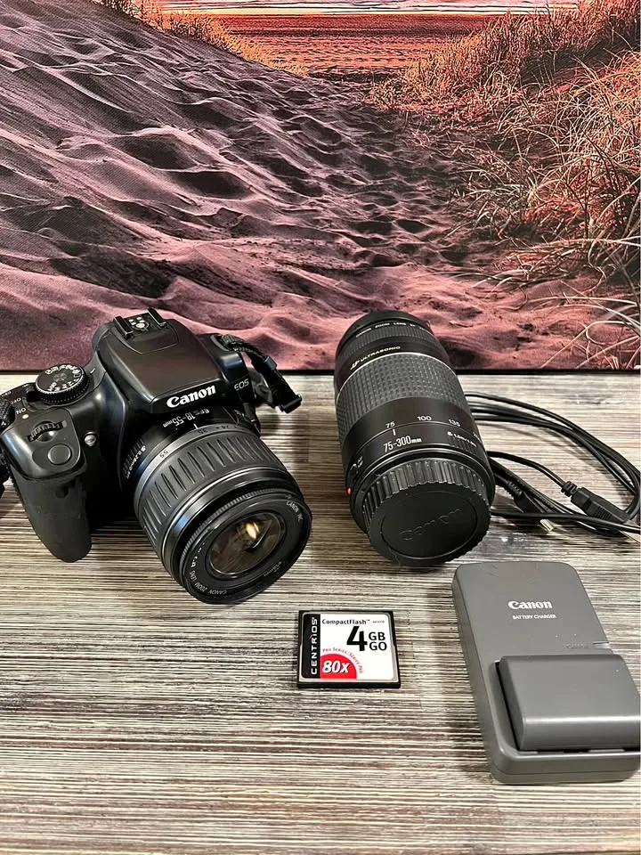 Canon Rebel EOS XTI + Zoom lenses