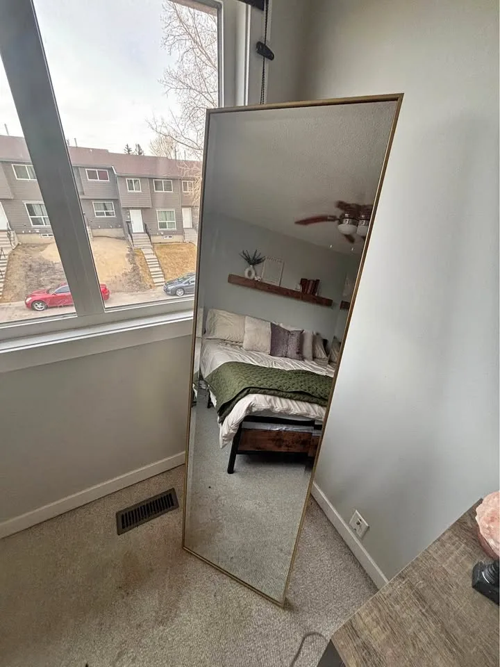 Gold Easel Mirror