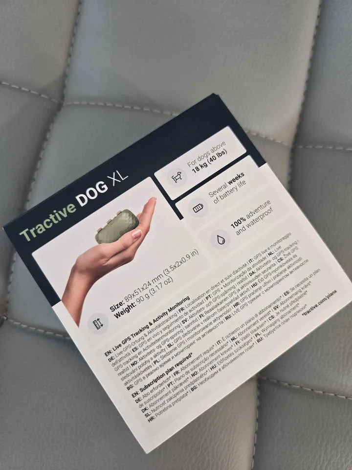 Tractive GPS Tracker XL for Dogs – Brand New image indicator(2)