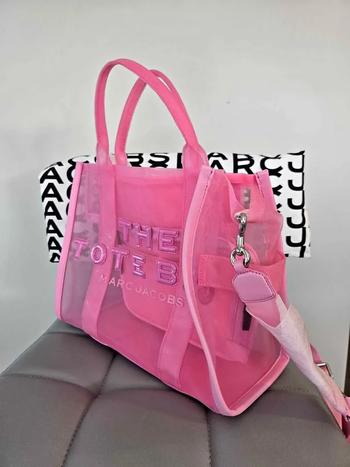 Marc Jacobs Mesh Medium Tote Bag Pink - New thumbnail