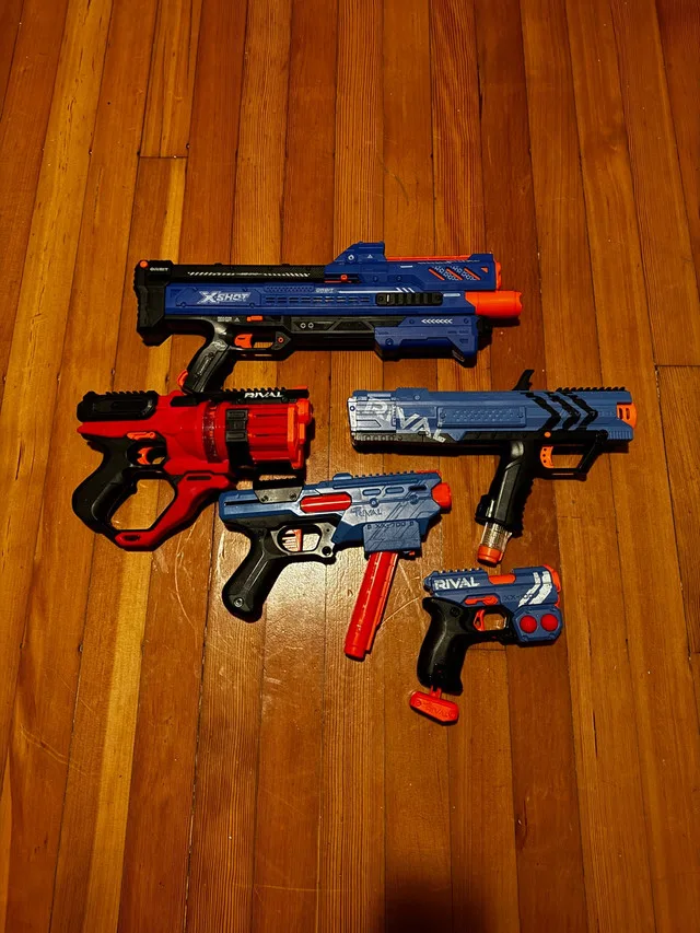 Nerf rival guns
