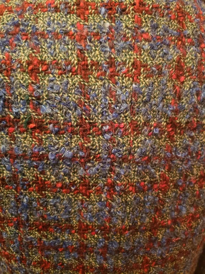 Holt Renfrew Belted Plaid Wool Coat image indicator(4)