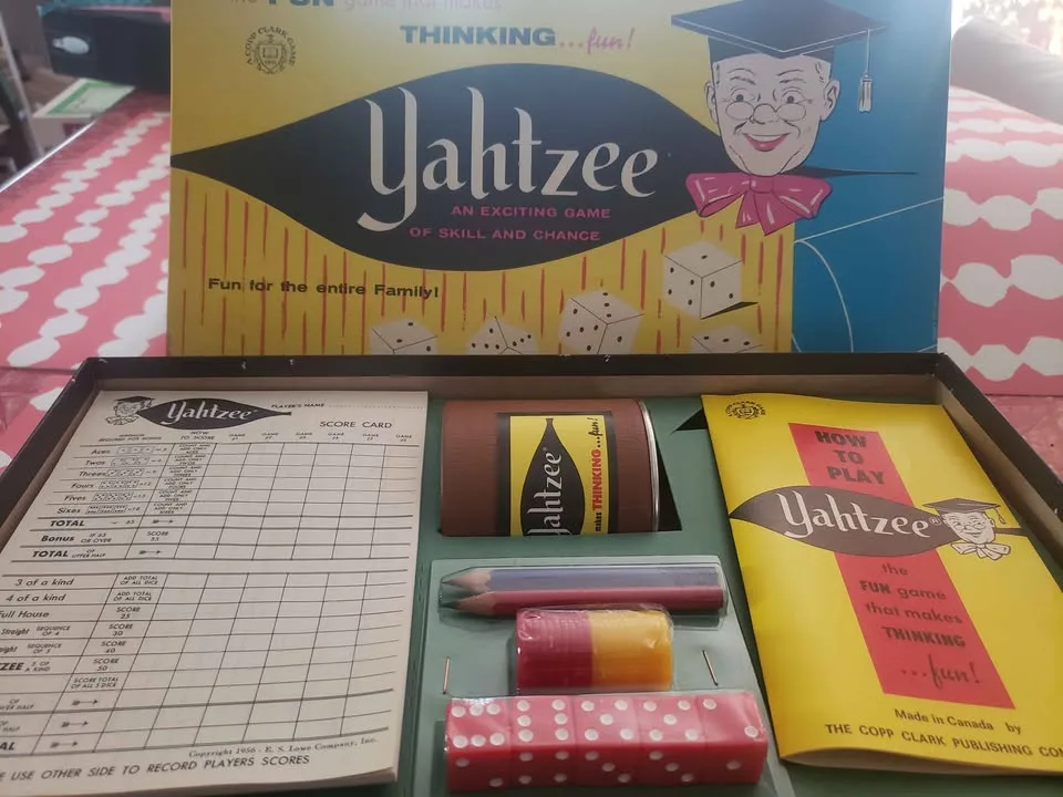1956 Yahtzee Game - Great Condition! image indicator(2)