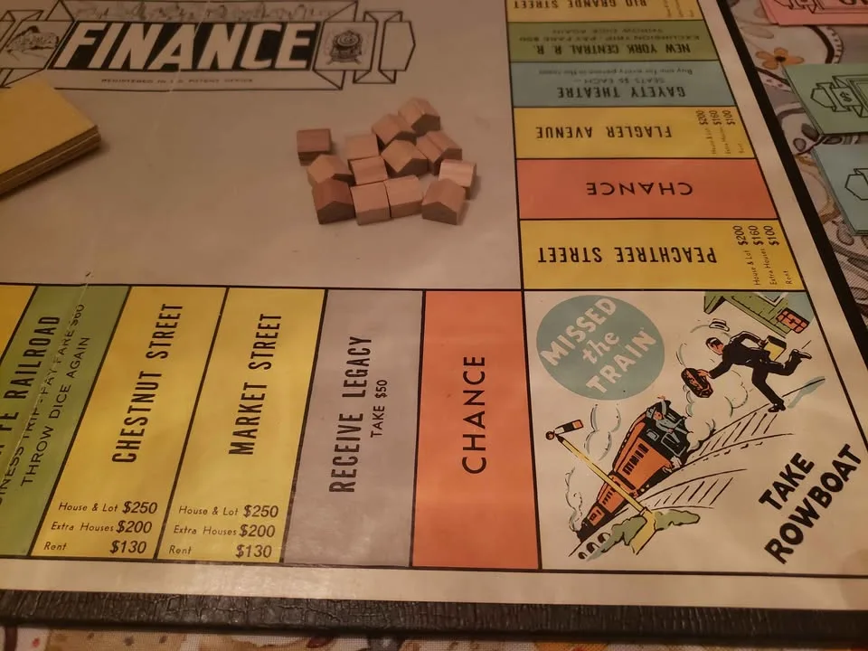 1958 Finance Board Game by Parker Brothers image indicator(8)