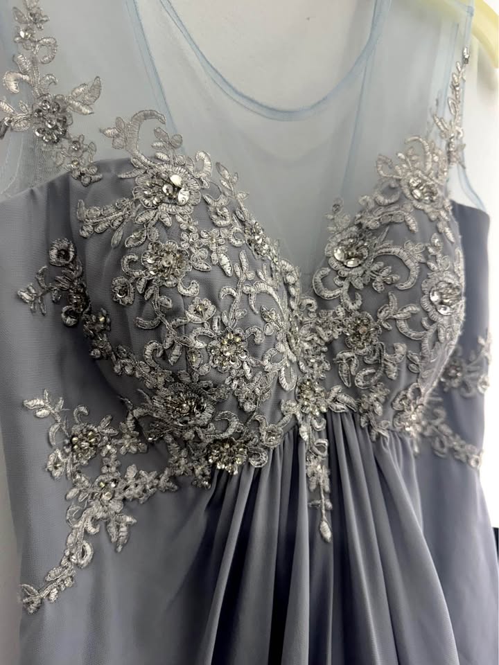 Gray Formal Gown Dress - photo 2