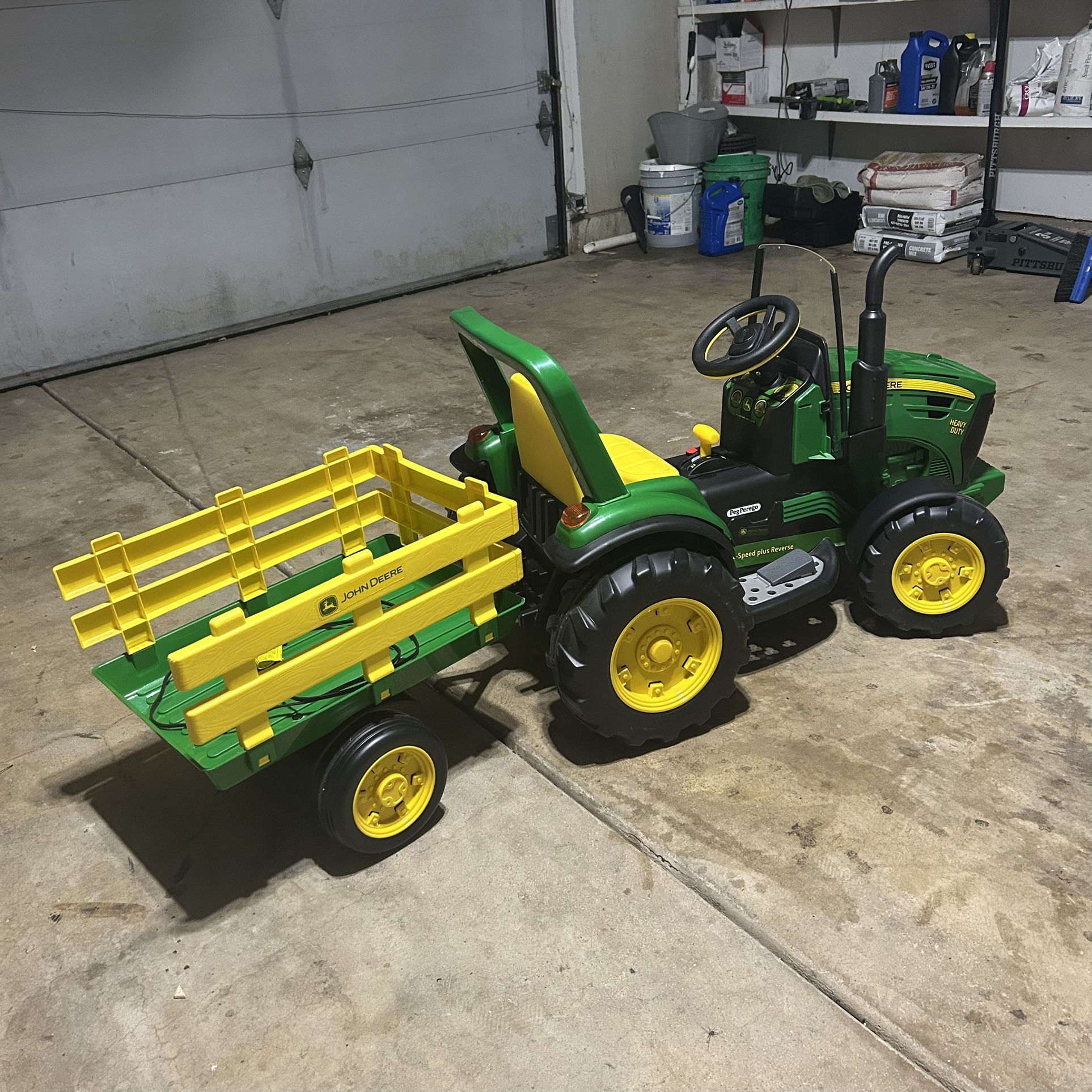 Peg Perego John Deere Tractor Ride On - photo 5