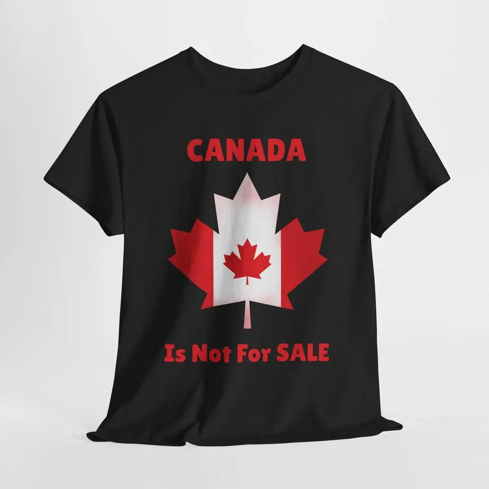 New-Canada is Not For Sale Unisex Cotton tshirt image indicator(2)