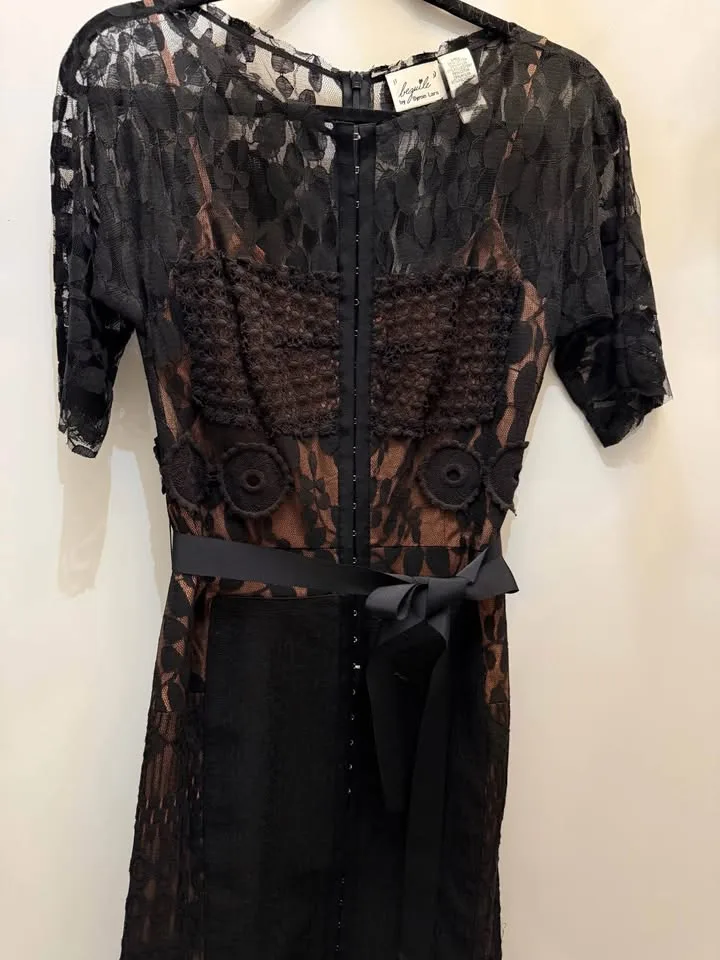 Anthropologie Carissima Sheath by Byron Lars - size 8 image indicator(3)