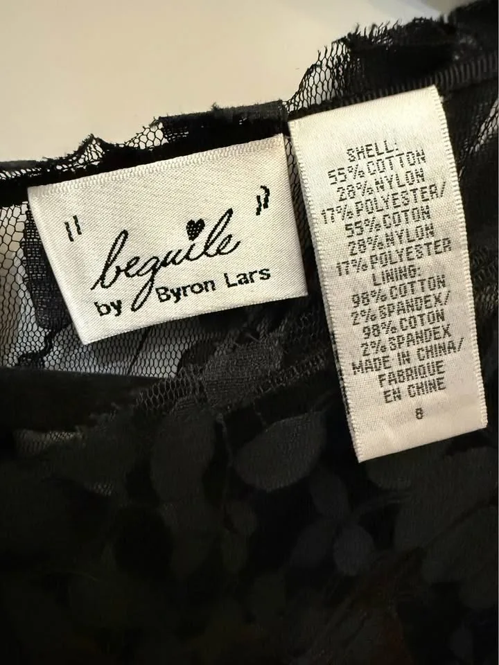 Anthropologie Carissima Sheath by Byron Lars - size 8 image indicator(5)