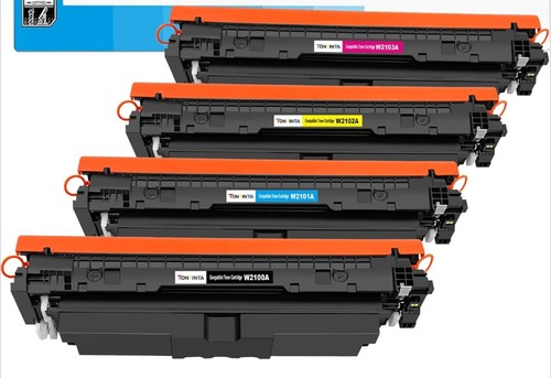 4 PACK 210A Toner Set Compatible with HP (With Chip)