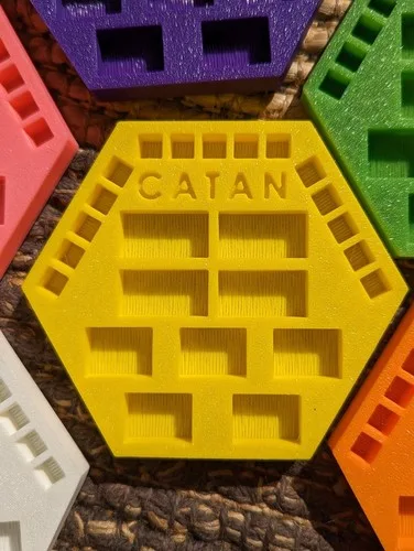 Settlers Of Catan Board Game Piece Holders image indicator(8)
