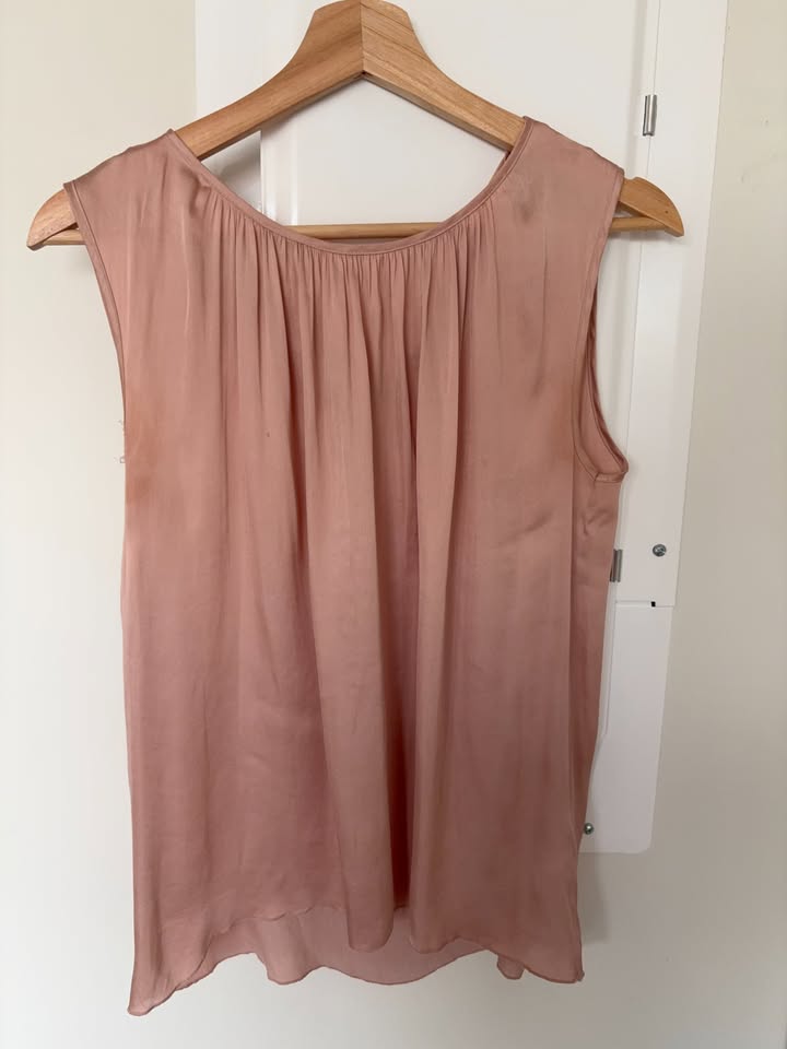 Dressy Casual Top - Dusty Pink - photo 2