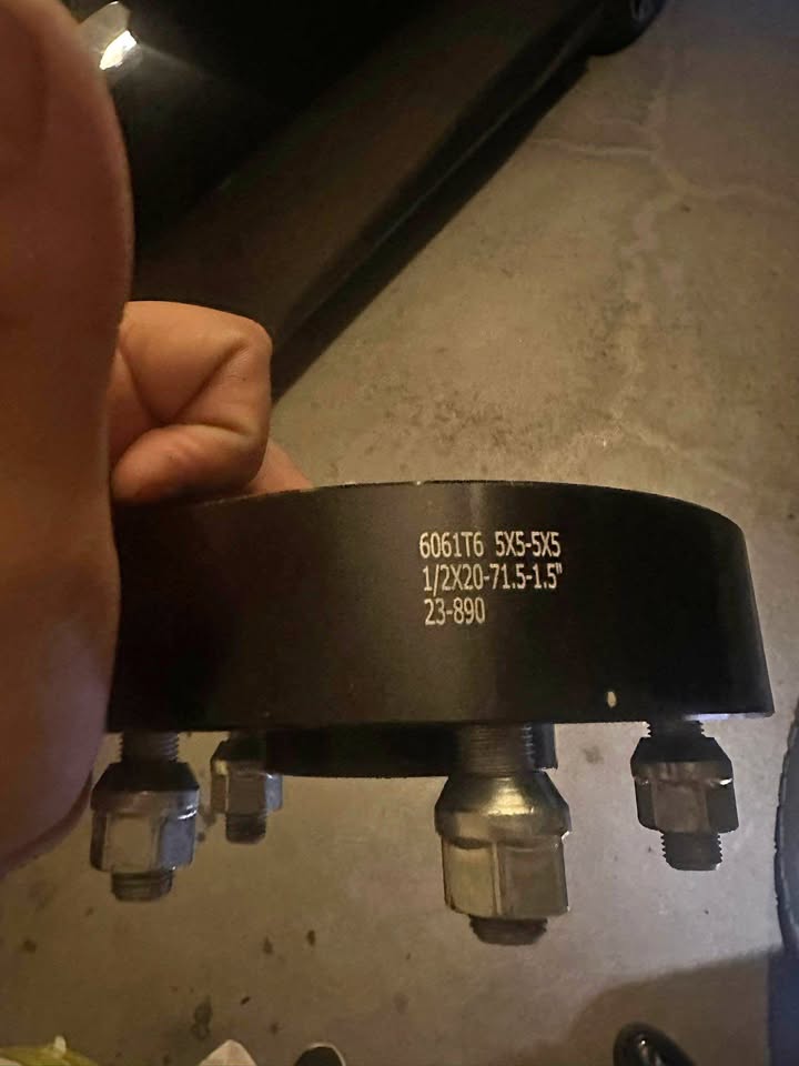 5x5 spacer 1.5 inch