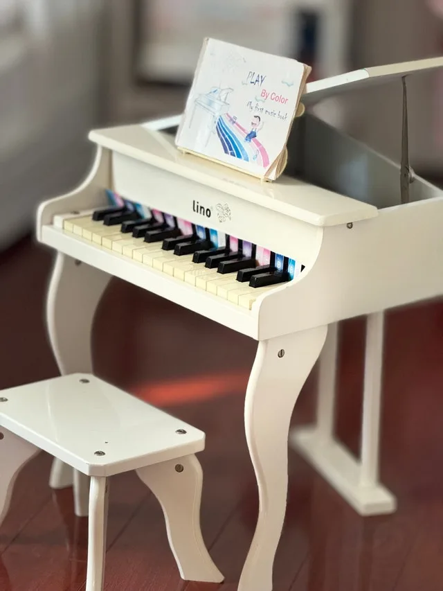 Toddler Piano with Stool