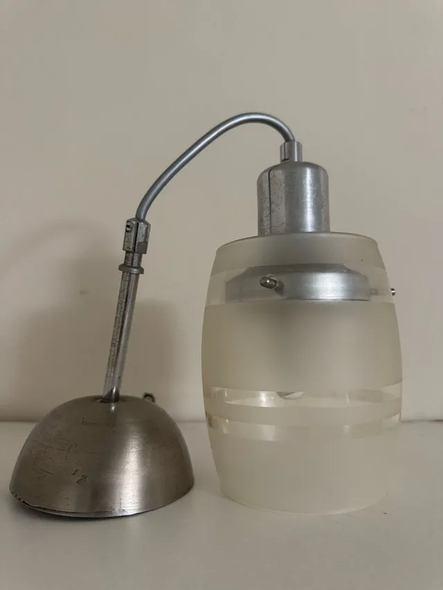 Modern 1-Light Chrome LED Pendant image indicator(2)