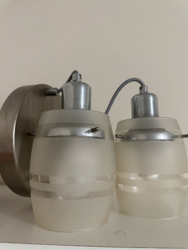 Modern Chrome 2-Light Pendant - photo 2