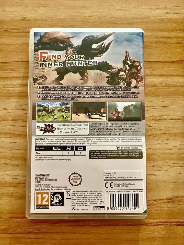 Monster Hunter Generations Ultimate Nintendo Switch Game - photo 2