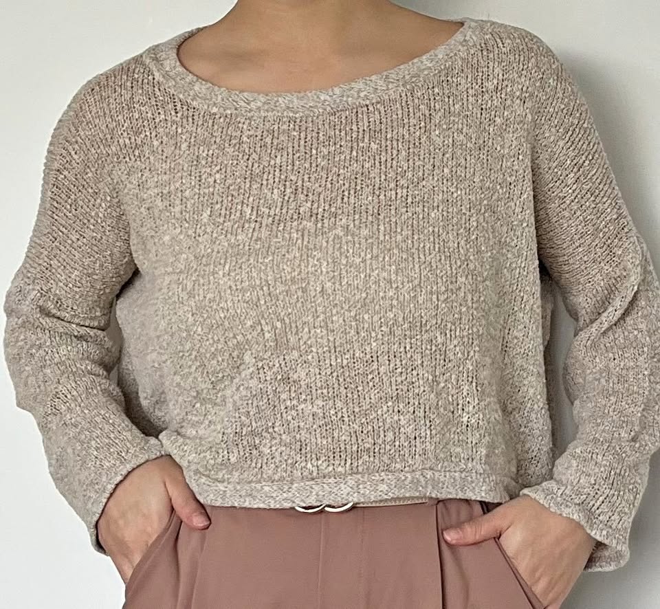 Knit Long Sleeve - Beige