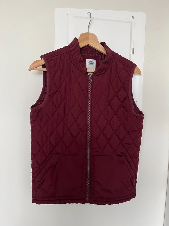 Autumn Vest - Maroon - photo 2