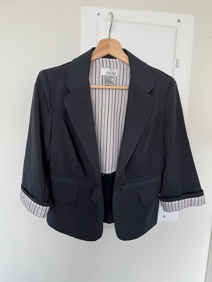 Business Casual Blazer - Dark Grey - photo 2
