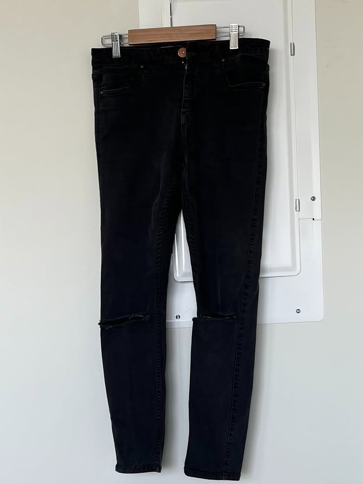 Denim Jeans - Black - photo 2