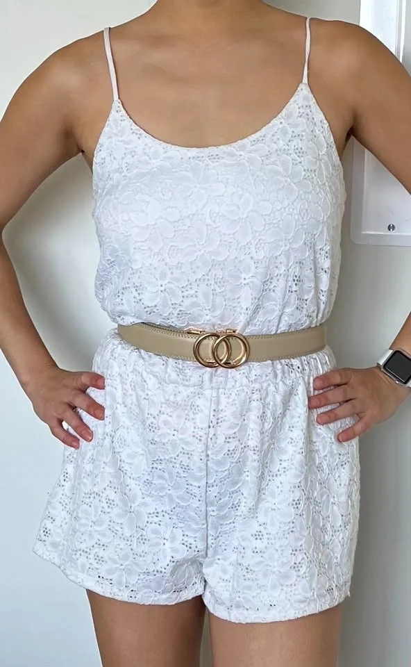 Summer Romper - White thumbnail
