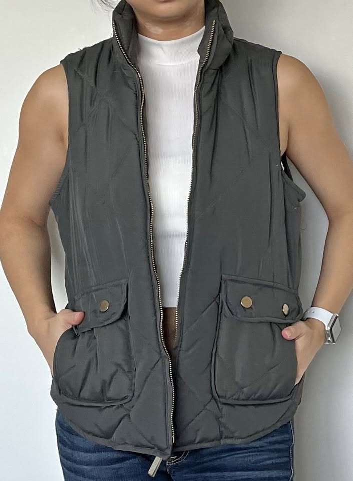 Autumn Vest - Dark Green