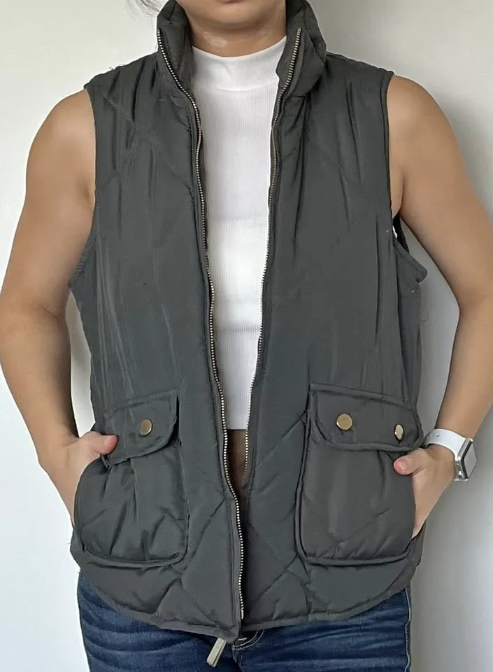 Autumn Vest - Dark Green thumbnail