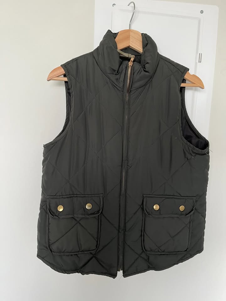 Autumn Vest - Dark Green - photo 2