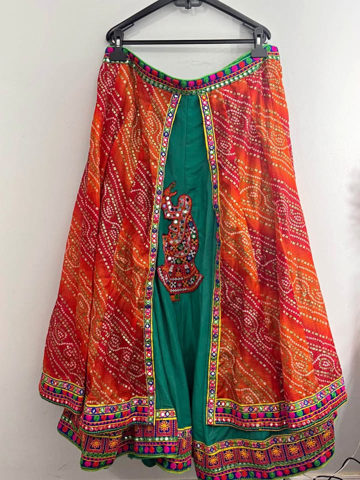 Bandhani Navratri Ghagra