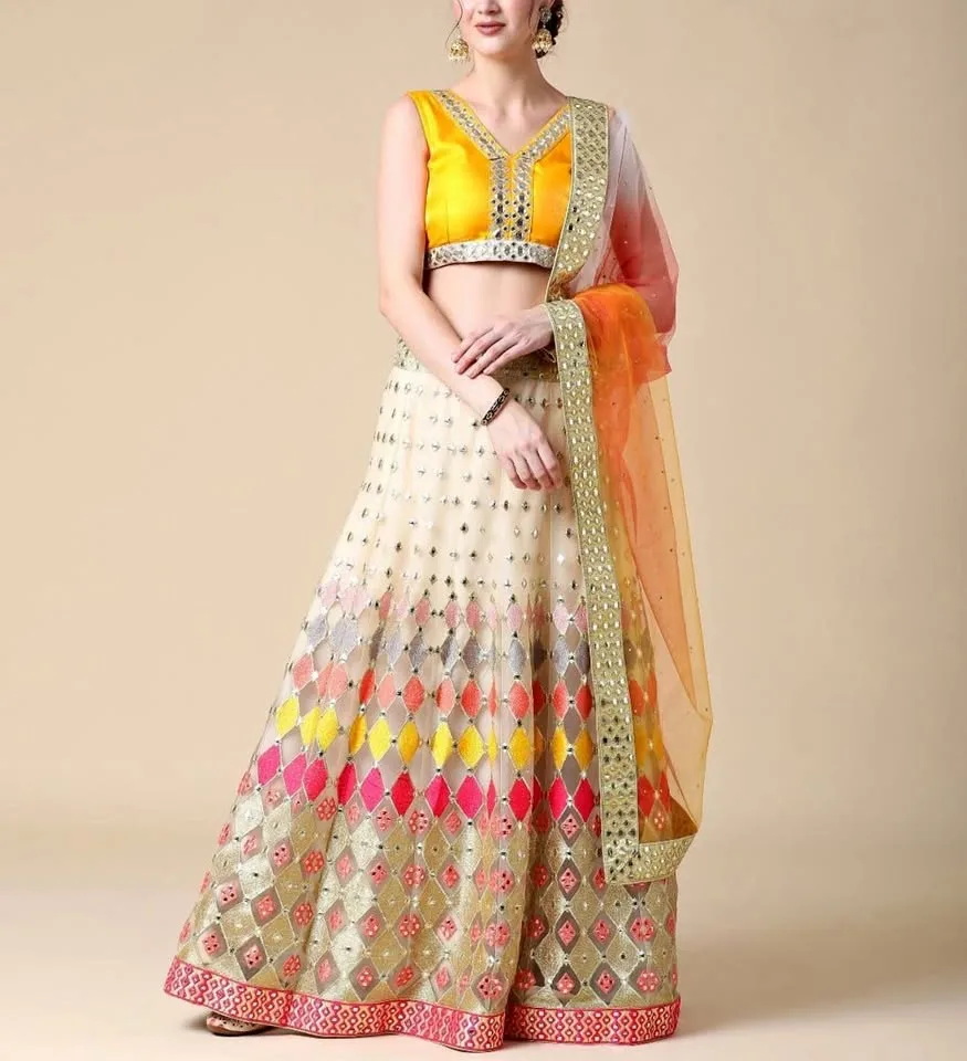 colouful lehenga