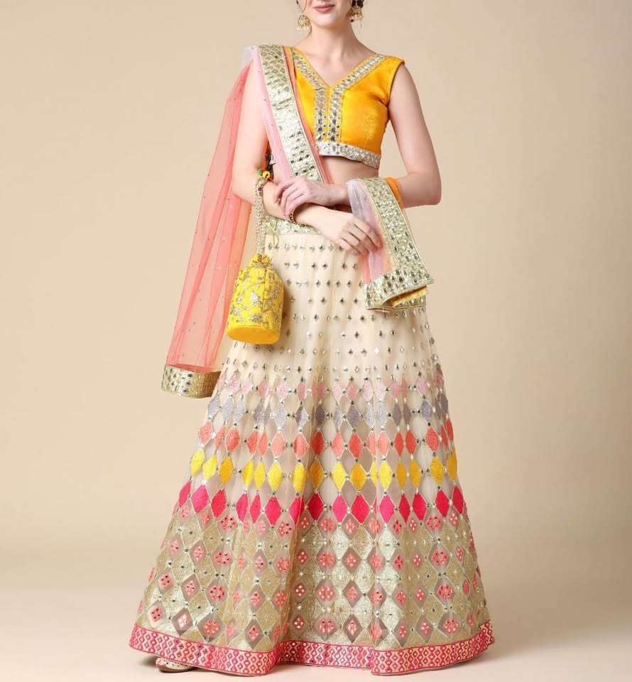 colouful lehenga - photo 3