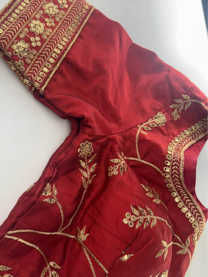 Red & White Lehenga - photo 4