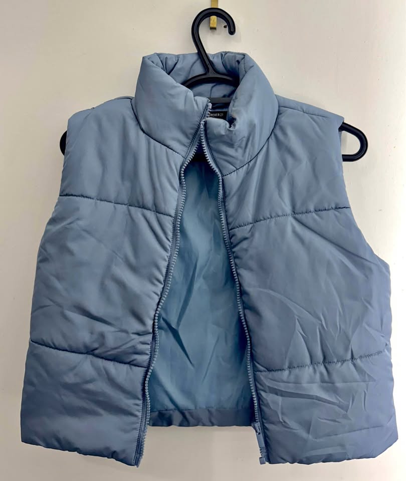 Blue Puffer Vest