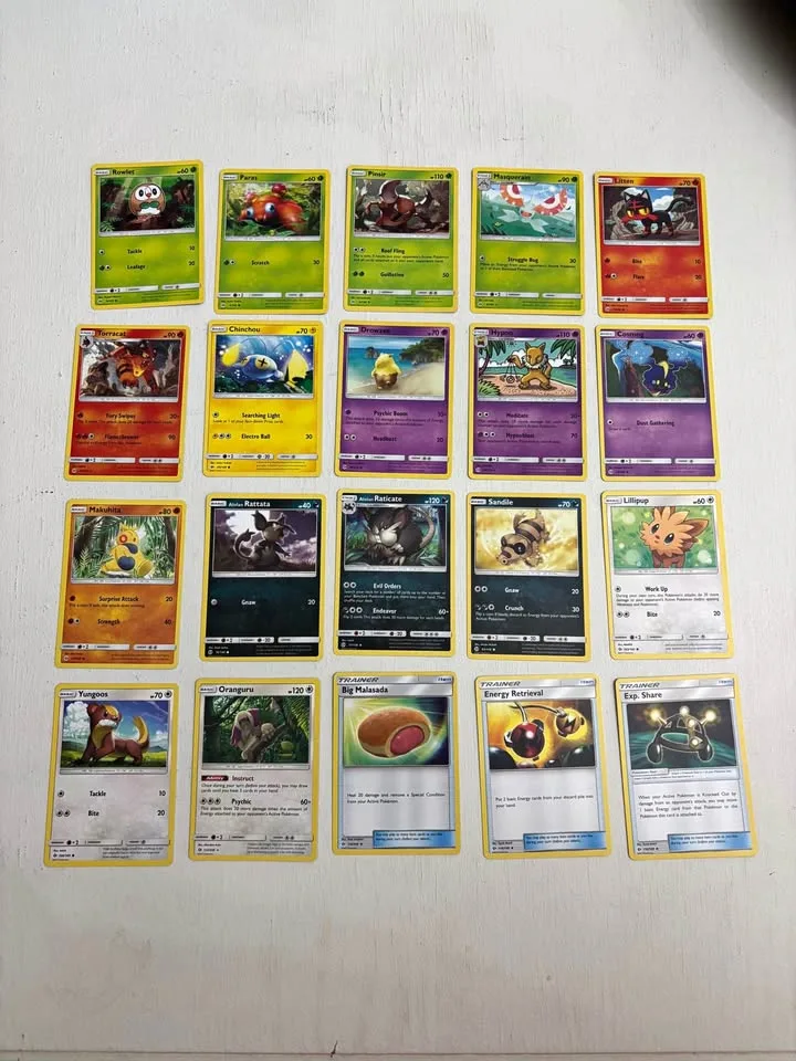 Pokémon Trading Cards Sun & Moon 28/149 cards thumbnail