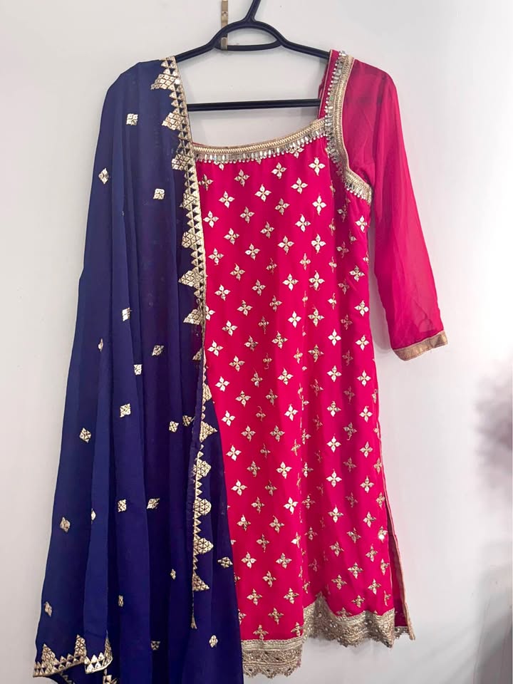 Mirror Work Sharara