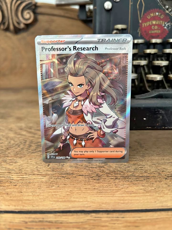 Professor's Research (Professor Sada) 240/198 Pokémon TCG
