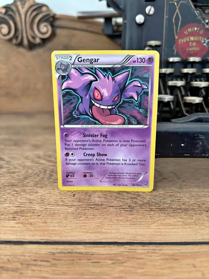 Pokémon TCG Gengar 60/162 Non-Holo Breakthrough thumbnail