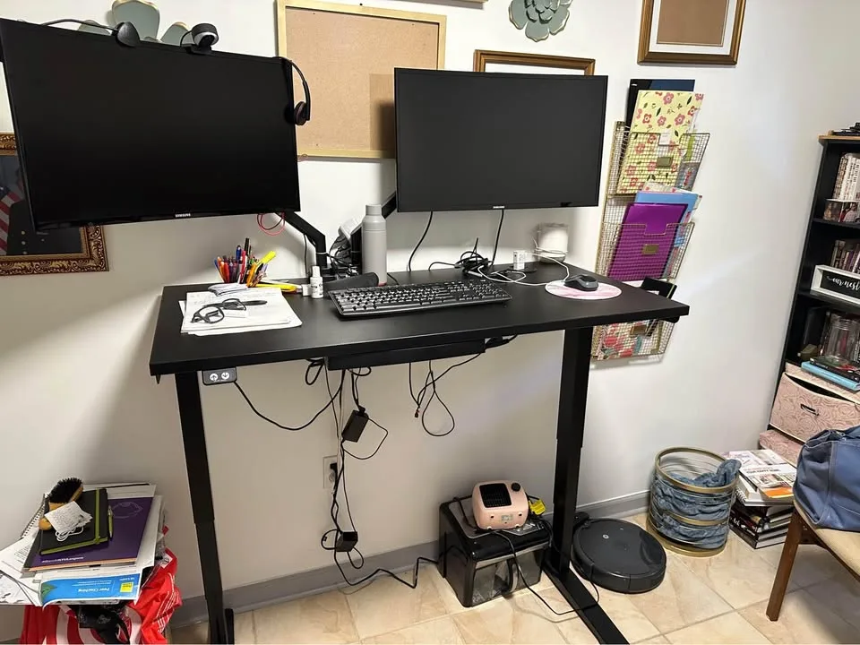Black uplift standing desk image indicator(4)