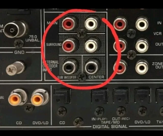 Yamaha RX-V995 image indicator(3)